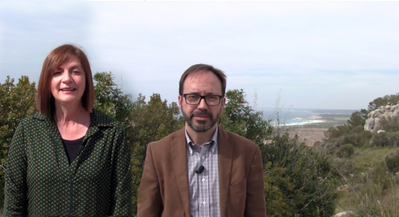 Maite Salord i Josep Castells
