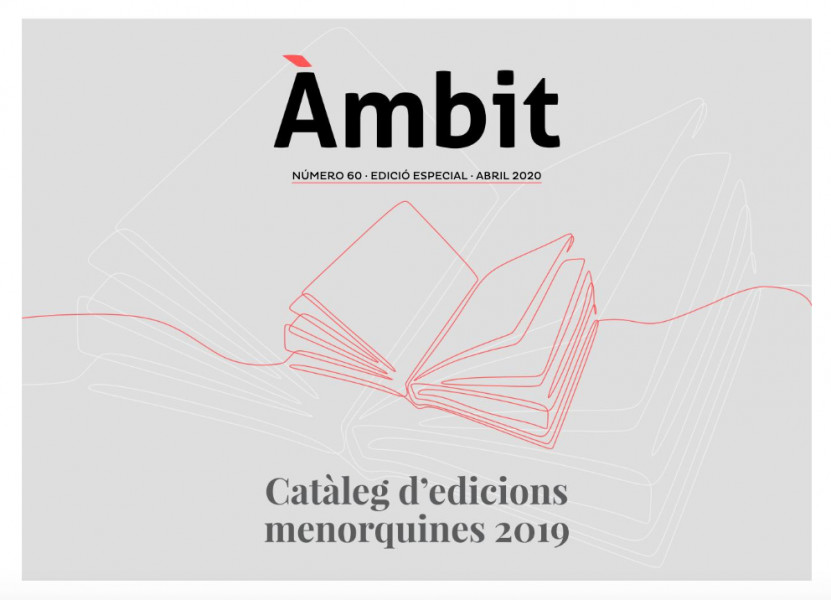 Portada del Catàleg d'edicions menorquines 2019