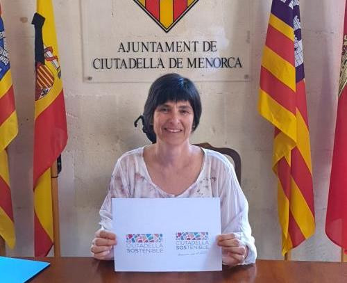 L'alcaldessa de Ciutadella, Joana Gomila, a la presentació del pla