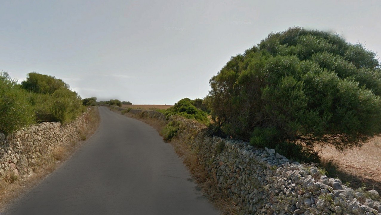 Primer tram del camí de la Vall, des de la cruïlla de cala Morell