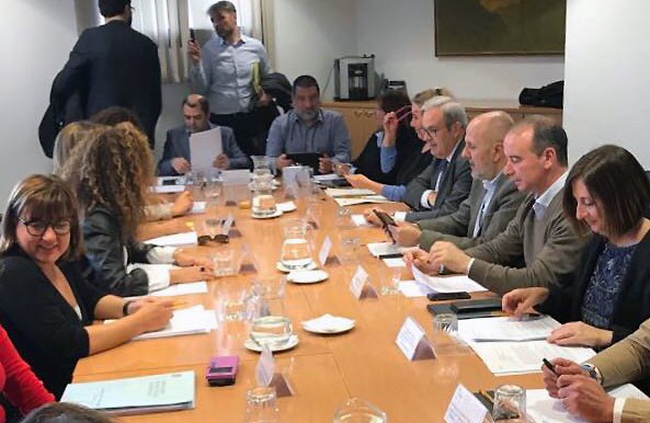 Salord, a la reunió d'ahir a Palma