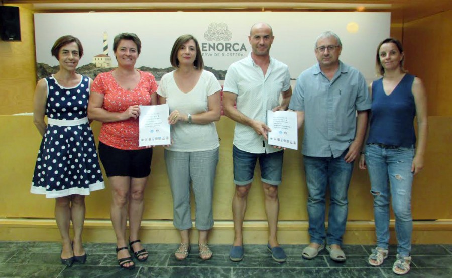 Motse Morlà, Maite Salord, Pepe Capella, Josep Carreres i Raquel Marquès,