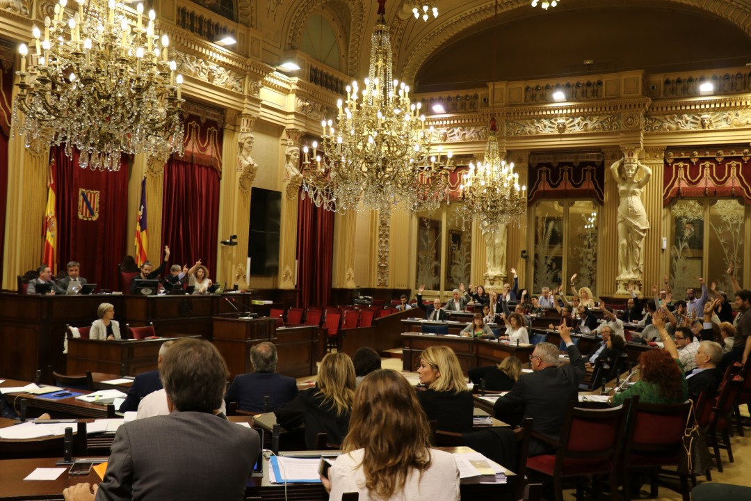Presa en consideració al Ple del Parlament.