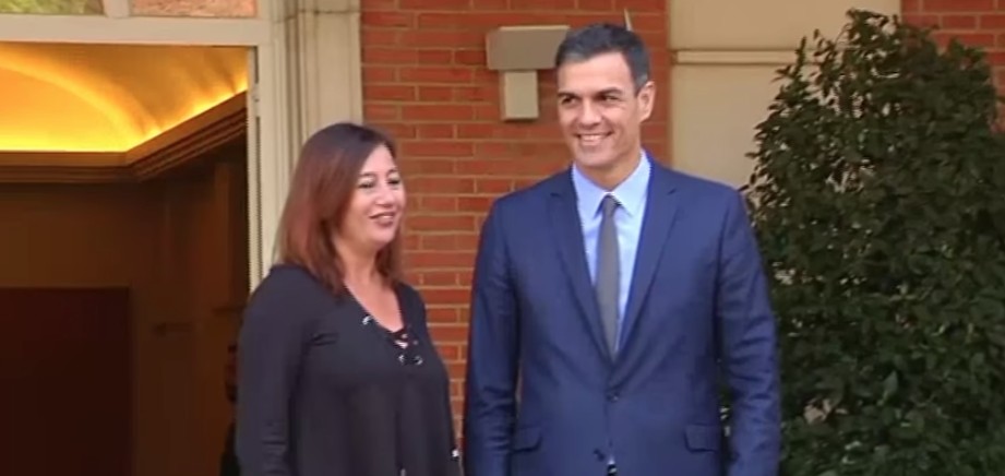 Armengol i Sánchez a La Moncloa.