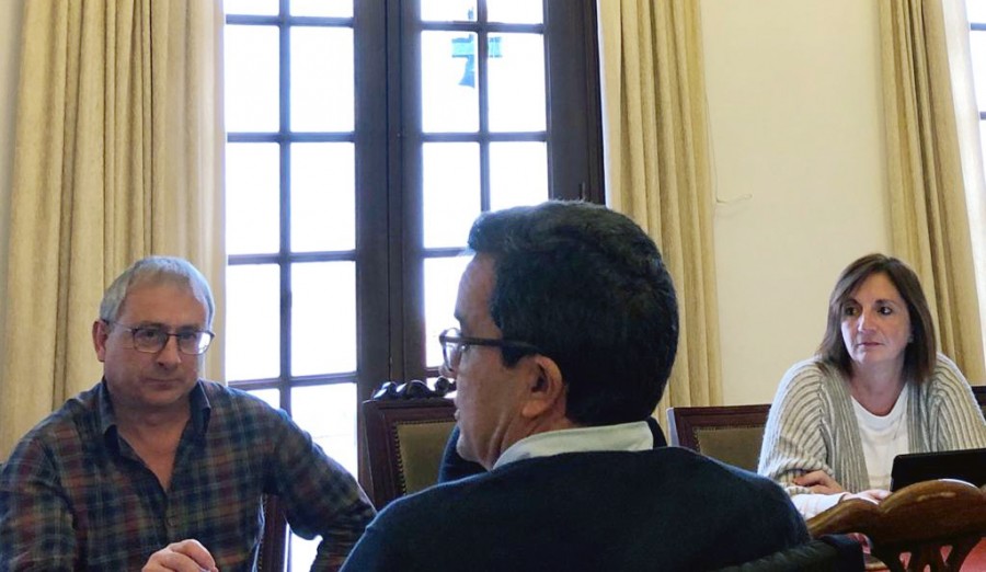 Josep Carreres i Maite Salord, a la Junta de batles
